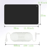 Zen Rhyme Anti-Static Grounding Yoga Mat | 40x60 CM