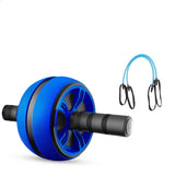 Silent TPR Ab Wheel Roller – Core & Belly Trainer for Home Gym
