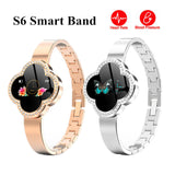S6 Women’s Smart Bracelet – Waterproof HR & BP Tracker
