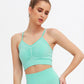 2020 New Cross-Border Yoga Outfit - Crop Top & Bra