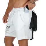 Men’s Slim Fit Fitness Shorts – Breathable