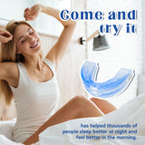 Adjustable Anti-Snoring & Anti-Bruxism Silicone Braces – Night Mouth Guard