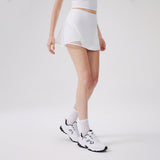 3D Mesh Nude Feel Yoga Skirt – Breathable & Cutout