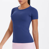 Women’s Exercise T-Shirt Yoga Short Sleeve