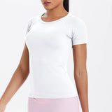 Women’s Exercise T-Shirt Yoga Short Sleeve