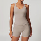 Sollinarry Cross Back Yoga Vest – Brushed & Tight
