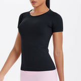 Women’s Exercise T-Shirt Yoga Short Sleeve