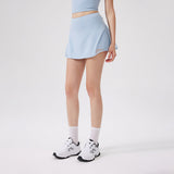 3D Mesh Nude Feel Yoga Skirt – Breathable & Cutout
