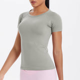 Women’s Exercise T-Shirt Yoga Short Sleeve