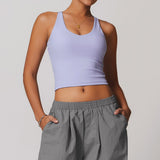 Sollinarry Cross Back Yoga Vest – Brushed & Tight