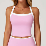 Sollinarry Nude Feel Yoga Vest – Cutout Back
