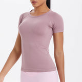Women’s Exercise T-Shirt Yoga Short Sleeve