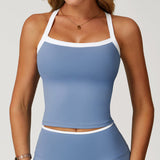 Sollinarry Nude Feel Yoga Vest – Cutout Back