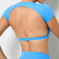 Yoga Outdoor Running Backless Fitness T-shirt