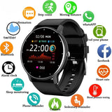 LIGE Smart Watch – Full Touch Screen, Bluetooth 5.2, Waterproof Fitness Tracker (ZL02)