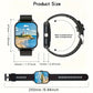 2025 Smart Watch – 1.91" Display, Bluetooth & Fitness Tracker for Men & Women