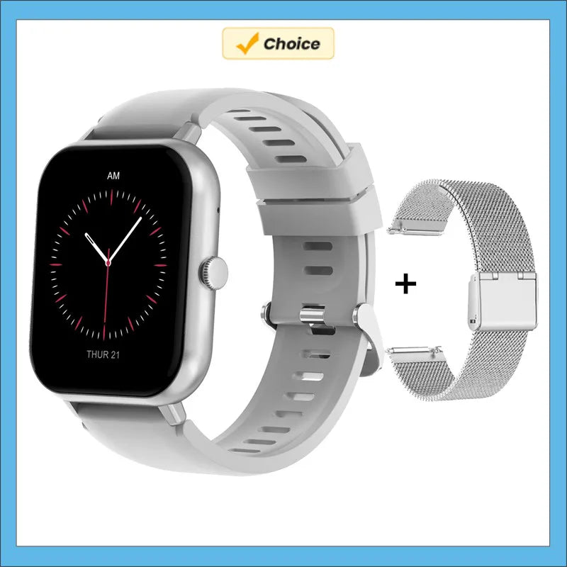 Smart Watch for Men – 1.83" HD Screen with Call & Music Functions