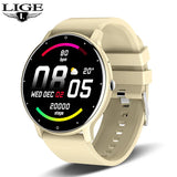 LIGE Smart Watch – Full Touch Screen, Bluetooth 5.2, Waterproof Fitness Tracker (ZL02)