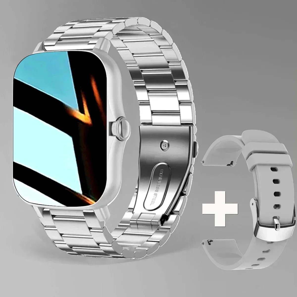 2025 Smart Watch – 1.91" Display, Bluetooth & Fitness Tracker for Men & Women