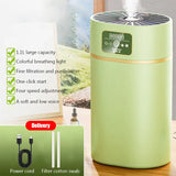 1100ml Mute Humidifier – 7-Color Aromatherapy