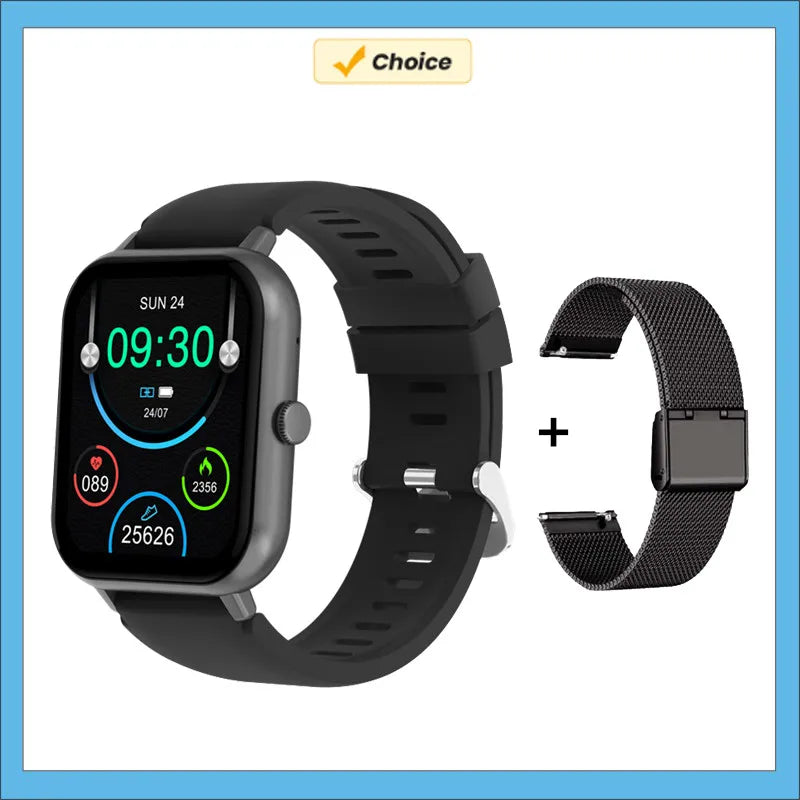 Smart Watch for Men – 1.83" HD Screen with Call & Music Functions