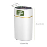 1100ml Mute Humidifier – 7-Color Aromatherapy