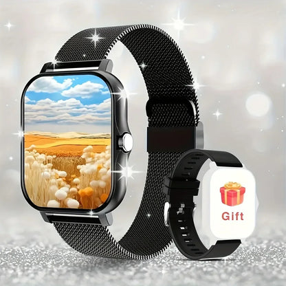 2025 Smart Watch – 1.91" Display, Bluetooth & Fitness Tracker for Men & Women