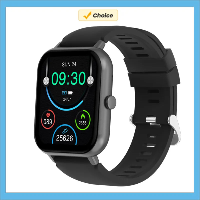 Smart Watch for Men – 1.83" HD Screen with Call & Music Functions