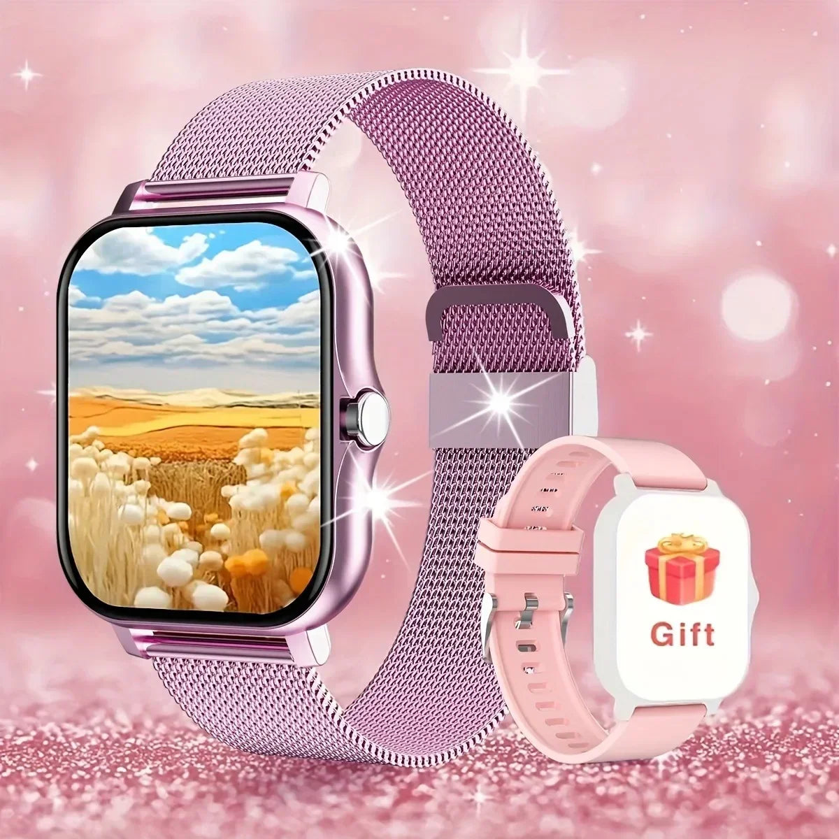 2025 Smart Watch – 1.91" Display, Bluetooth & Fitness Tracker for Men & Women