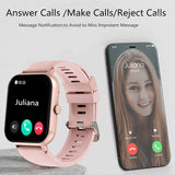 Smart Watch for Men – 1.83" HD Screen with Call & Music Functions