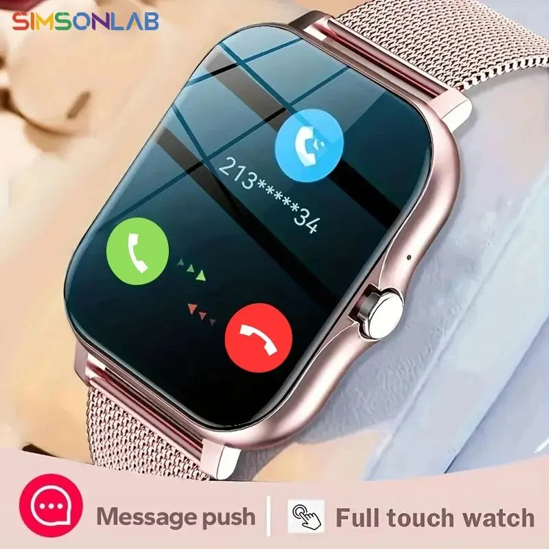 2025 Smartwatch Android – 1.44" HD Screen with Health Monitoring & Bluetooth Call