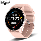 LIGE Smart Watch – Full Touch Screen, Bluetooth 5.2, Waterproof Fitness Tracker (ZL02)