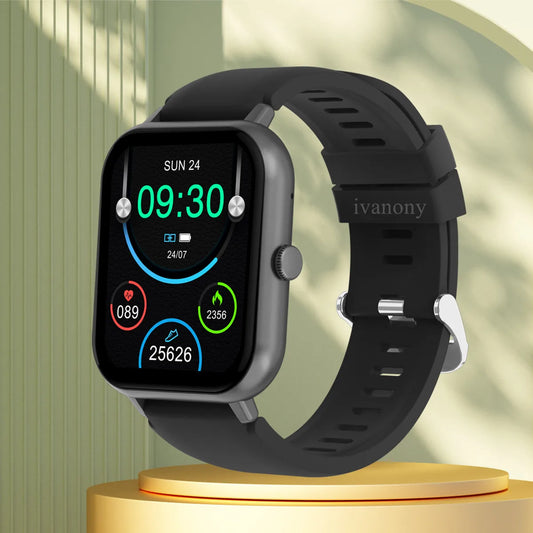 Smart Watch for Men – 1.83" HD Screen with Call & Music Functions