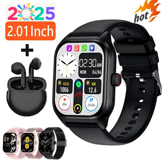 Smart Watch for Men & Women – Bluetooth Call, Music & Fitness Tracker