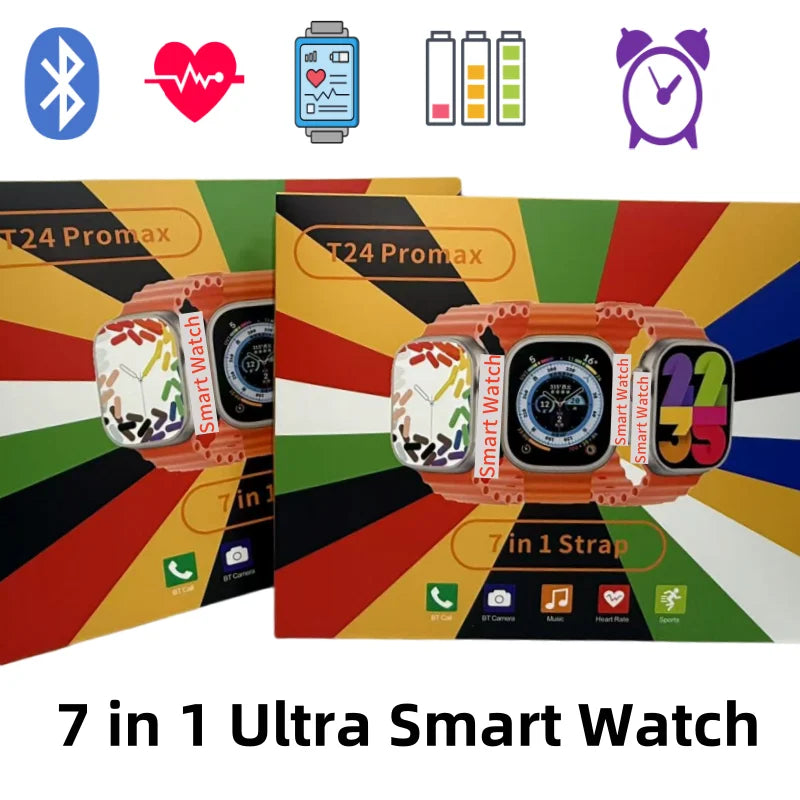 2025 Smart Watch – Heart Rate & Sleep Tracker, Waterproof & Dustproof