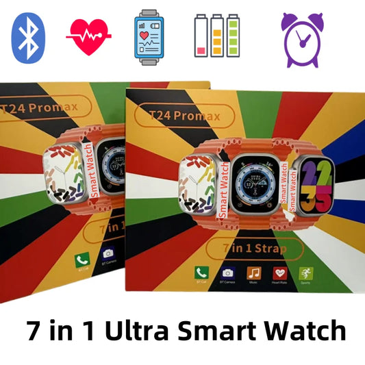 2025 Smart Watch – Heart Rate & Sleep Tracker, Waterproof & Dustproof