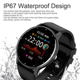 LIGE Smart Watch – Full Touch Screen, Bluetooth 5.2, Waterproof Fitness Tracker (ZL02)