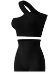 Women's Sports Fitness Shockproof Off-shoulder Suit