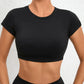 Yoga Outdoor Running Backless Fitness T-shirt