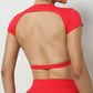 Yoga Outdoor Running Backless Fitness T-shirt