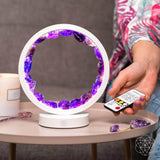 Stress Less, Sleep More – Amethyst Healing Lamp